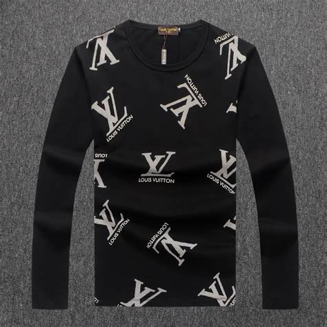 louis vuitton long sleeve t shirt mens|louis vuitton cock fighting shirt.